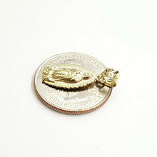 Load image into Gallery viewer, 10k gold virgin Mary Guadalupe pendant charm gift fine religious jewelry 0.8g