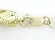Load image into Gallery viewer, New 10K real yellow gold 9mm Turkish chain Necklace gift fine jewelry 40" 99.4g