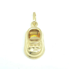 Load image into Gallery viewer, New 14K Yellow Gold Hollow 3D Classic Shoe Charm Pendant gift Fine Jewelry 1.4g