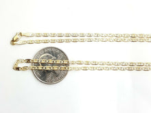 Load image into Gallery viewer, 14K Yellow Gold Valentino Chain Necklace fine gift jewelry unisex 2.5mm 22" 4.8g