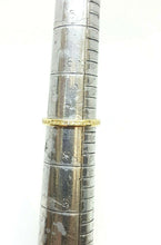 Load image into Gallery viewer, 14k yellow Gold eternity wedding stackable endless band cubic zirconia size 7