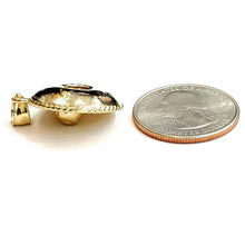 Load image into Gallery viewer, 14k yellow gold solid 3D Sombrero Mexican hat Mexico pendant charm jewelry 4.8g