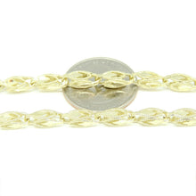 Load image into Gallery viewer, 10K real yellow gold 5.5mm Turkish chain Necklace fine gift jewelry 28" 38.6g