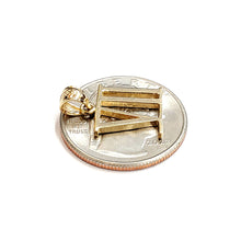 Load image into Gallery viewer, New 14KT Yellow Gold Solid Roman number 7 Pendant charm gift Fine Jewelry 1.6g