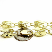 Load image into Gallery viewer, New 10K real yellow gold 9mm Turkish chain Necklace gift fine jewelry 40" 99.4g