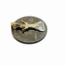 Load image into Gallery viewer, New 14k two tone gold divino nino baby Jesus religious pendant fine jewelry 0.8g