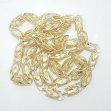 Load image into Gallery viewer, New 14K yellow gold 6.5mm Turkish chain Necklace fine gift jewelry men 28" 59g