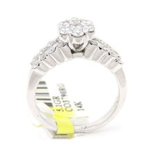 Load image into Gallery viewer, 1.10 Ct Natural Diamond In 14k White Gold Wedding Engagement Ring jewelry Size 7