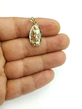 Load image into Gallery viewer, 10k gold virgin Mary Guadalupe pendant charm gift fine religious jewelry 1.3g