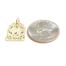 Load image into Gallery viewer, 14k yellow Gold Pisces fish zodiac sign Pendant charm fine jewelry unisex 1.4g