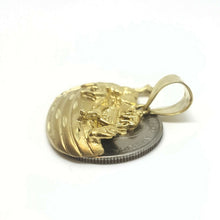 Load image into Gallery viewer, New 14k yellow Gold Noah's Ark ship Pendant charm fine gift religious jewelry 8g