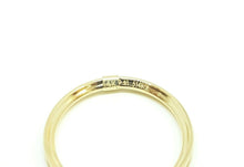 Load image into Gallery viewer, 14k yellow Gold eternity wedding stackable endless band cubic zirconia size 7