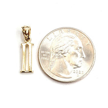 Load image into Gallery viewer, New 14KT Yellow Gold Solid Roman number 2 Pendant charm gift Fine Jewelry 1g