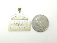 Load image into Gallery viewer, 10k two-tone gold last supper pendant charm fine gift religions jewelry 4.8g