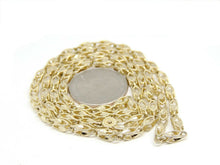 Load image into Gallery viewer, New 14K yellow gold 3.9mm Turkish chain 24" Necklace fine gift jewelry 26.8g