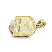 Load image into Gallery viewer, New 10k yellow gold last supper pendant charm fine gift religions jewelry 3.1g