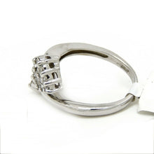 Load image into Gallery viewer, New 0.77Ct Natural Diamond In 14k white Gold Women's heart Ring fine gift Size 7