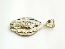 Load image into Gallery viewer, 10k gold virgin Mary Guadalupe pendant charm gift fine religious jewelry 2.8g