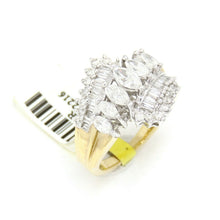 Load image into Gallery viewer, 2.00ct Genuine Diamond 14k yellow Gold Women anniversary wedding Ring Size 7