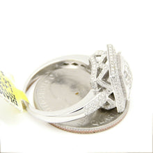 Load image into Gallery viewer, New 1.45Ct Natural Diamond 14k White Gold Wedding Engagement women Ring Size 7