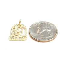 Load image into Gallery viewer, 14k yellow Gold Sagittarius Archer astrology Zodiac Sign Pendant jewelry 1.3g
