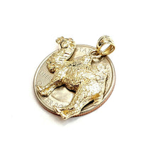 Load image into Gallery viewer, New 14k yellow Gold camel full body animal Pendant charm gift fine jewelry 4.2g