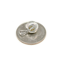 Load image into Gallery viewer, 14k white gold round 8mm fresh water pearl Pendant charm with zirconia gift 1.8g