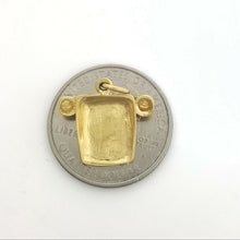 Load image into Gallery viewer, 14k yellow Gold phone i love u Pendant charm gift fine jewelry unisex 3.4g