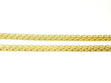 Load image into Gallery viewer, New 10K Yellow Gold 2.75mm Square link Chain Necklace fine jewelry 21.3g 28"