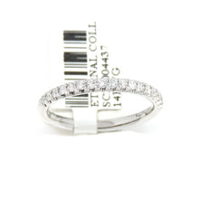 Load image into Gallery viewer, New 0.25ct natural diamond 14k White Gold Women wedding band Ring jewelry Size 7