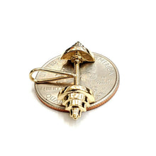 Load image into Gallery viewer, New 14k Yellow Gold Dumbbell weight lifter Pendant charm gift fine jewelry 2.3g