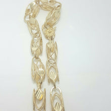Load image into Gallery viewer, 14K yellow gold 7.25mm Turkish chain Necklace 26" fine gift jewelry unisex 53.5g