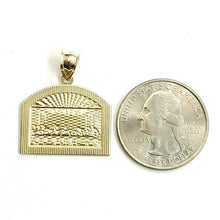 Load image into Gallery viewer, New 10k yellow gold last supper pendant charm fine gift religions jewelry 3.1g