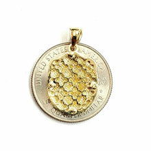Load image into Gallery viewer, 14k yellow solid Gold lion leo head face Pendant charm fine gift jewelry 2.4g