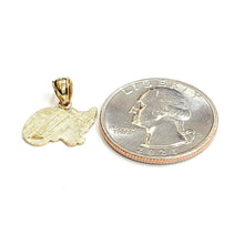 Load image into Gallery viewer, New 14k solid yellow Gold cat full body Pendant charm jewelry fine gift pet 1.1g