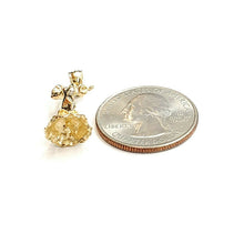 Load image into Gallery viewer, 14k yellow Gold Solid 3D Flamenco dancer Pendant charm gift fine jewelry 3g