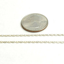 Load image into Gallery viewer, 10K 3 color gold 1.6mm thin valentino chain Necklace fine gift jewelry 1.4g 16"