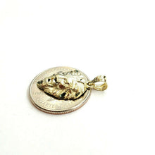 Load image into Gallery viewer, New 10k yellow Gold lion head face Leo zodiac Pendant charm fine jewelry 1.9g