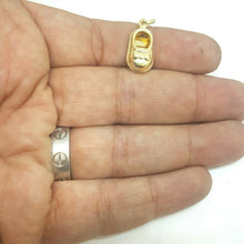 Load image into Gallery viewer, New 14K Yellow Gold Hollow 3D Classic Shoe Charm Pendant gift Fine Jewelry 1.4g