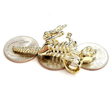 Load image into Gallery viewer, 10k yellow Gold 3D Dinosaur movable animal Jurassic Pendant fine jewelry 16.1g