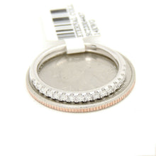 Load image into Gallery viewer, New 0.25ct natural diamond 14k White Gold Women wedding band Ring jewelry Size 7