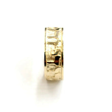 Load image into Gallery viewer, 14k yellow gold Ani Le Dodi I am my beloved's ring band Jewish jewelry 7.9g