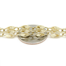 Load image into Gallery viewer, 14K yellow gold 4.5mm Turkish chain Necklace fine gift jewelry 25.75" 32.7g