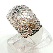 Load image into Gallery viewer, 1.00Ct genuine diamond platinum Women's anniversary wedding Ring gift Size 6.25