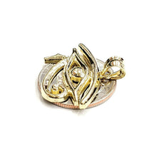 Load image into Gallery viewer, 10k yellow Gold Egyptian eye of Horus protection Pendant fine gift jewelry 2.6g

