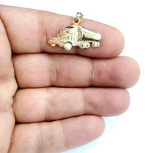 Load image into Gallery viewer, New 14k yellow Gold tanker truck trucking Pendant charm gift fine jewelry 3.3g
