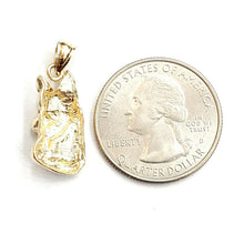 Load image into Gallery viewer, 14k yellow Gold German shepherd dog pet Pendant charm fine jewelry unisex 2.6g
