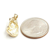 Load image into Gallery viewer, 14k yellow Gold German shepherd dog pet Pendant charm fine jewelry unisex 2.6g
