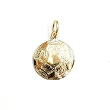 Load image into Gallery viewer, 14k yellow Gold tiny Soccer ball Pendant charm sport game fine jewelry gift 0.8g
