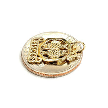 Load image into Gallery viewer, 14k yellow Gold Pisces fish zodiac sign Pendant charm fine jewelry unisex 1.4g
